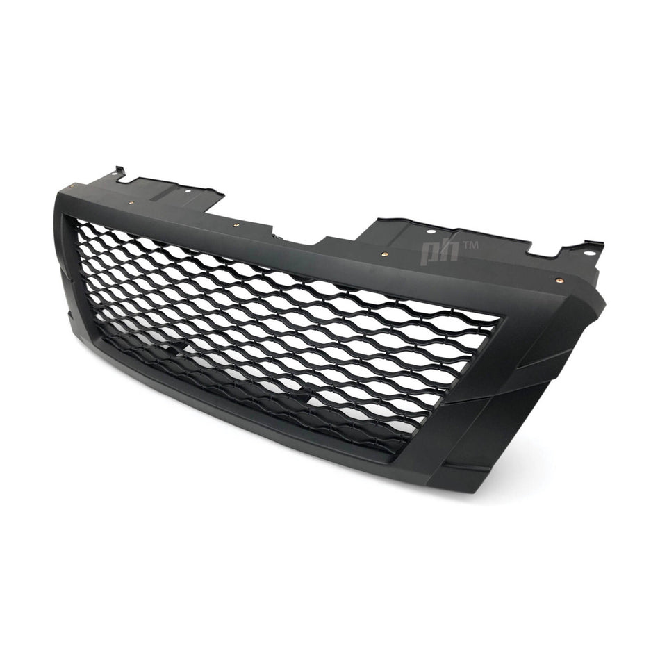 Grill Black Edition Mesh Style Fits Isuzu DMAX 2017 - 2020 2WD 4WD