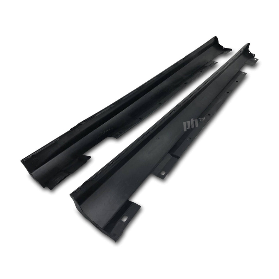 Side Skirts PAIR AMG C63 Style Fits Mercedes C-Class W204 & C63 Sedan 2007 - 2014