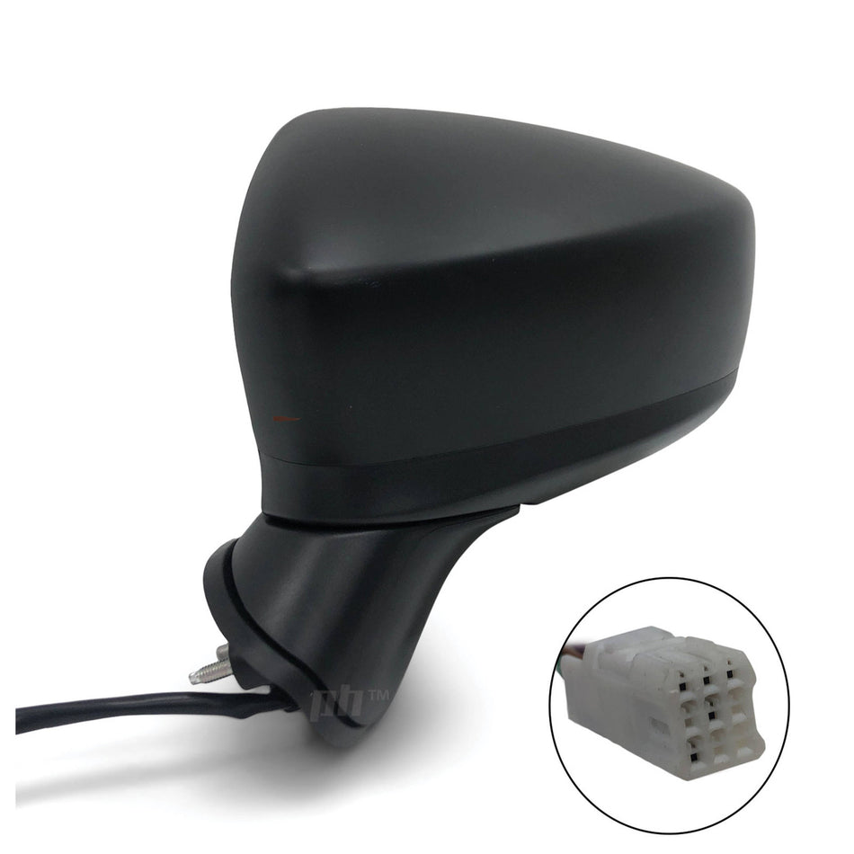 Door Mirror LEFT Electric With Indicator fits Mazda 3 BM Sedan & Hatch 2013 - 2016