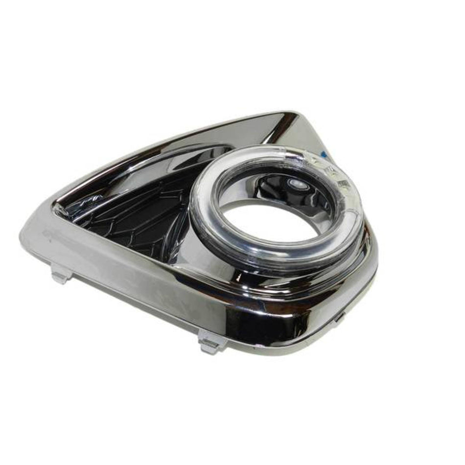 Chrome Fog Lamp Replacement LED Halo Bezel Complete SET fits Mazda CX-5 CX5 KE 12-14