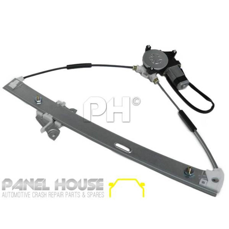 Window Regulators & Electric Motor PAIR Front fits Mazda Tribute EP 01-06