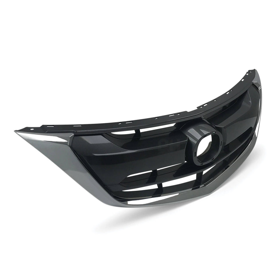 Grill Chrome & Metallic Grey Fits Mazda BT50 UR 2015 - 2018