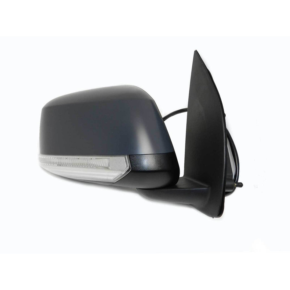 Door Mirror RIGHT Primed Heated Puddle Light Fits Nissan Navara D40 2007-2014
