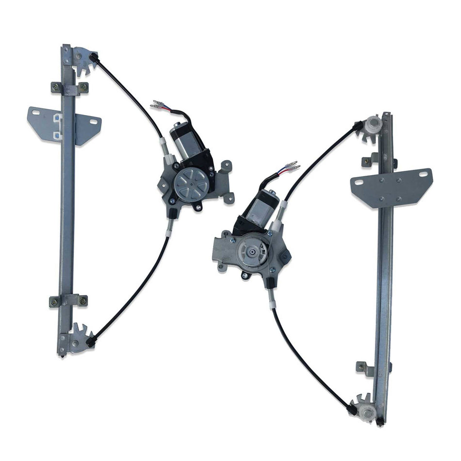 Window Regulators PAIR Front Electric Fits Nissan Navara D40 2005 - 2014 2 PIN