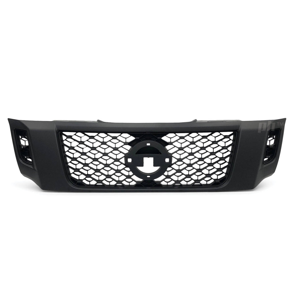 Grill Satin Black Edition Mesh Stye Fits Nissan Navara D23 NP300 Nismo 2015 - 2020