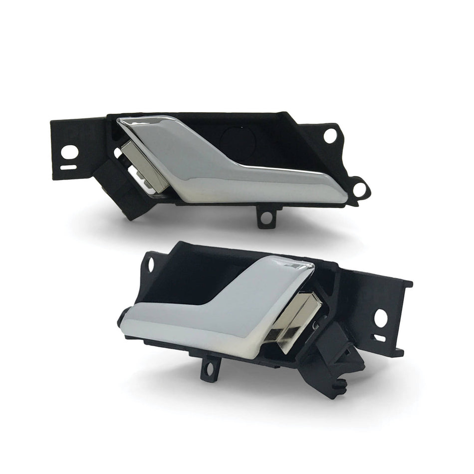 Interior Door Handles PAIR Chrome Fits Holden Captiva 5 Seater 2006 - 2016
