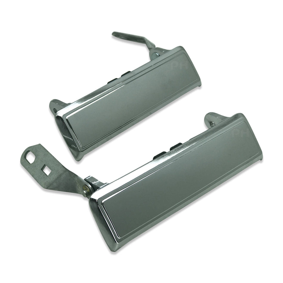 Outer Door Handles PAIR Chrome Fits Toyota Landcruiser 40 Series FJ40 FJ45 HJ45 HJ47