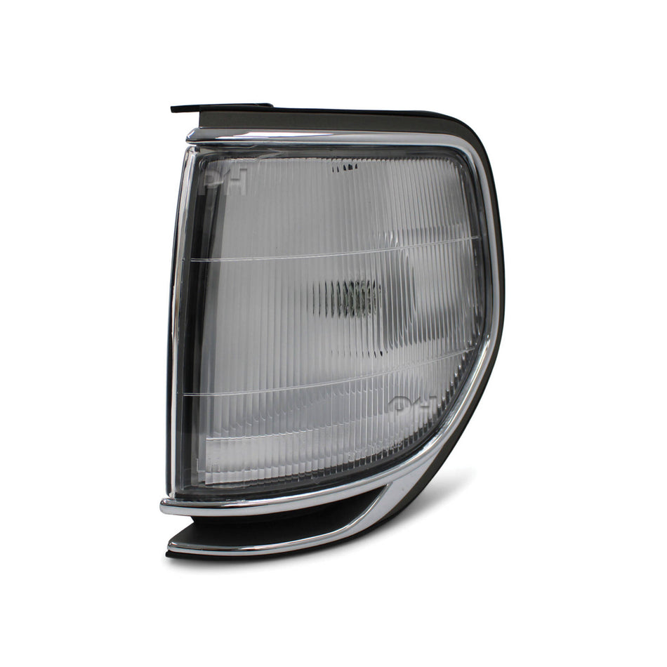 Corner Park Light LEFT Chrome Fits Toyota Landcruiser 80 Series 1990 - 1997