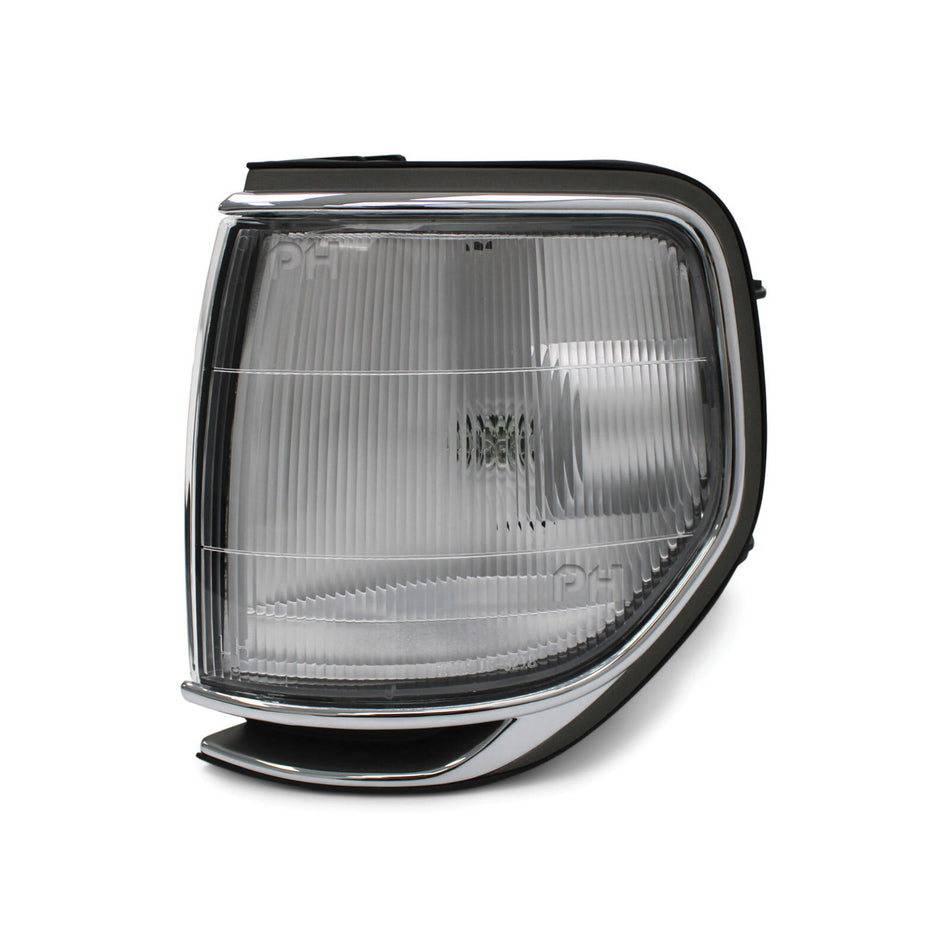 Corner Park Light LEFT Chrome Fits Toyota Landcruiser 80 Series 1990 - 1997