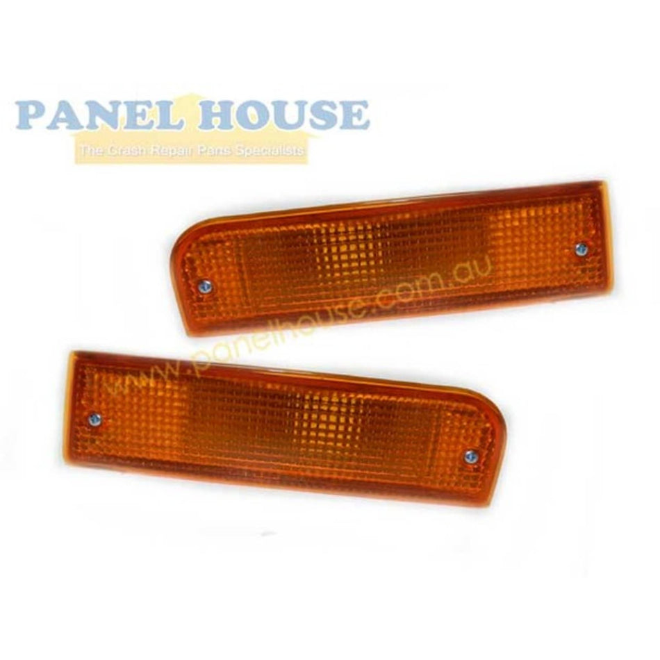 Indicator Light PAIR Front Amber Bar Fits Toyota Surf 4Runner 91-97