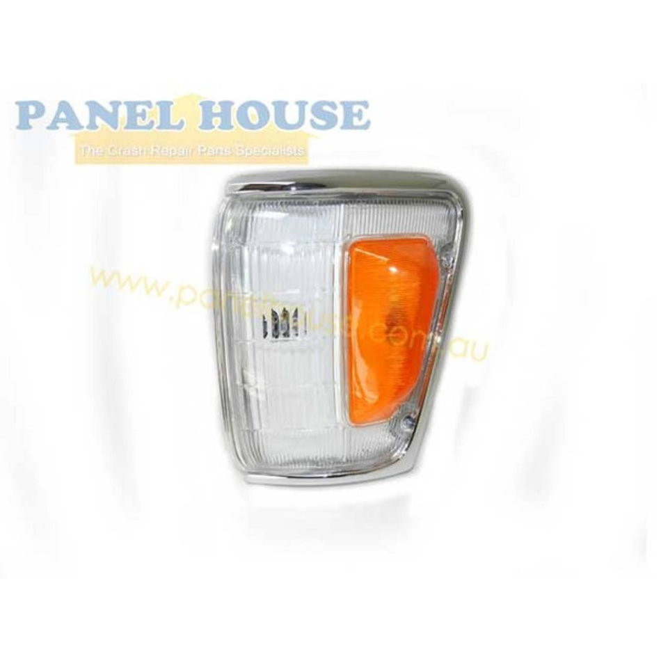 Corner Indicator Park Light LEFT Chrome Fits Toyota Hilux 88-91 4WD