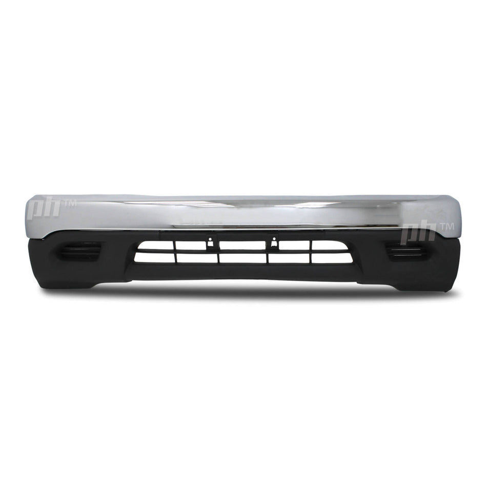 Front Bumper Kit Chrome with Apron Fits Toyota Hilux 4WD 11/2001 - 09/2005