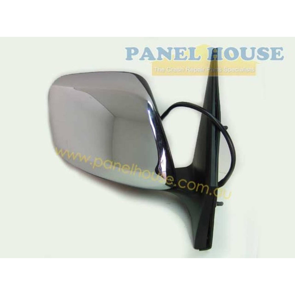 Door Mirror RIGHT Chrome Electric Fits Toyota Landcruiser 200 Series 08/2007 - 02/2012