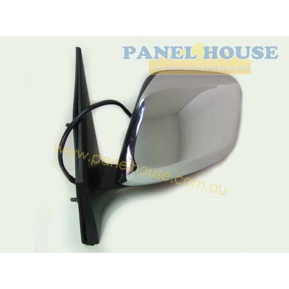 Door Mirrors PAIR Chrome Electric Fits Toyota Landcruiser 200 Series 08/2007 - 02/2012