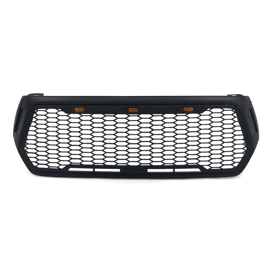 Grill Black Mesh DRL Style Fits Toyota Hilux N80 SR SR5 Rogue TRD 2018 - 2020
