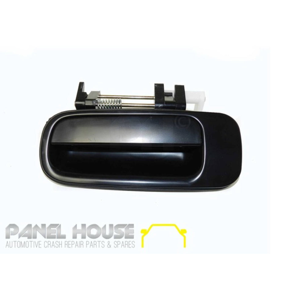 Door Handle PAIR Rear Black Outer Fits Toyota Camry 10 Series 93-97