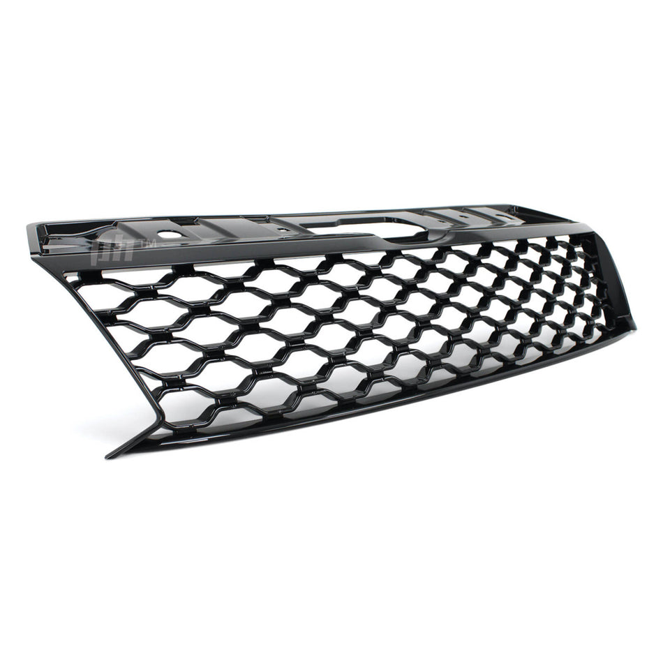 Upgrade Grill Gloss BLACK Mesh Style fits Volkswagen Amarok 06/2013 - 2022