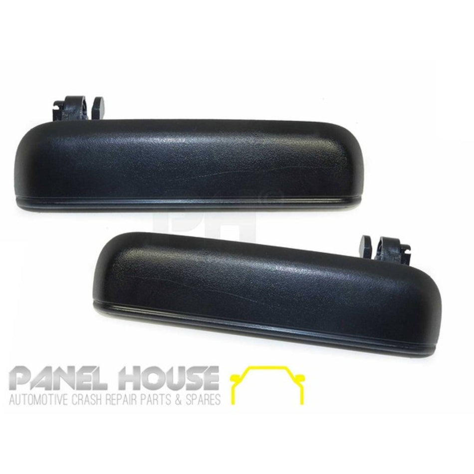 Outer Door Handles PAIR Front Fits Toyota Starlet EP91 Glanza 1996 - 1999