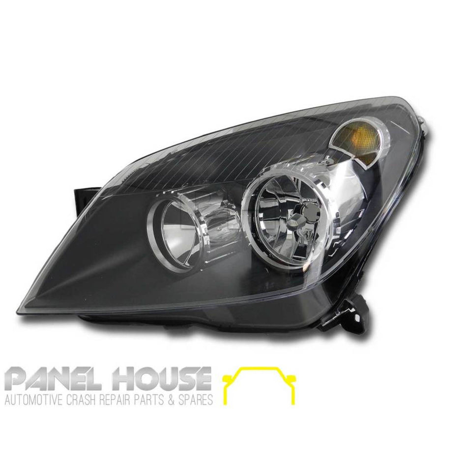 Headlight LEFT Black ADR fits Holden AH Astra 2004 - 2006