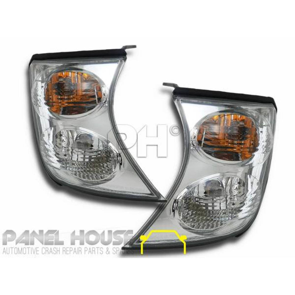 Corner Indicator Park Lights PAIR Fits Nissan Patrol GU 2001 - 2007