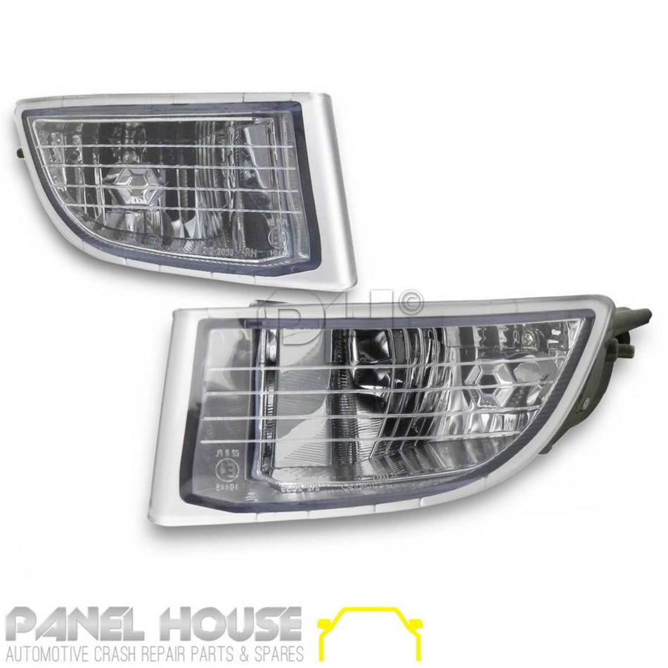 Fog Lights PAIR Fits Toyota Landcruiser Prado 120 Series 2002 - 2009