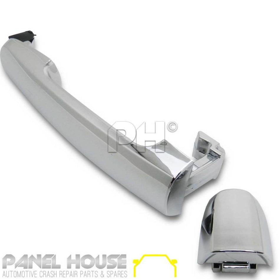 Outer Door Handle LEFT Front Chrome Fits Toyota Hilux N70 2005 - 2015