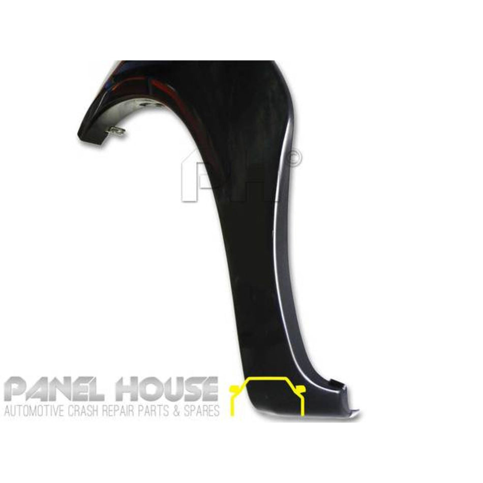 Front Fender Guard Flare OEM Style LEFT Fits Toyota Hilux SR5 N70 2005 - 2011