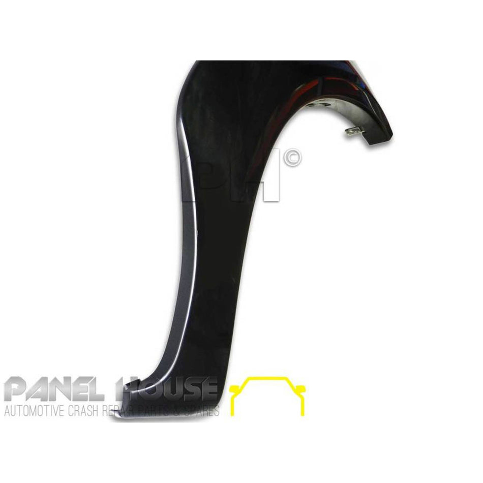 Front Fender Flares SET OEM Style Fits Toyota Hilux N70 2005 - 2011