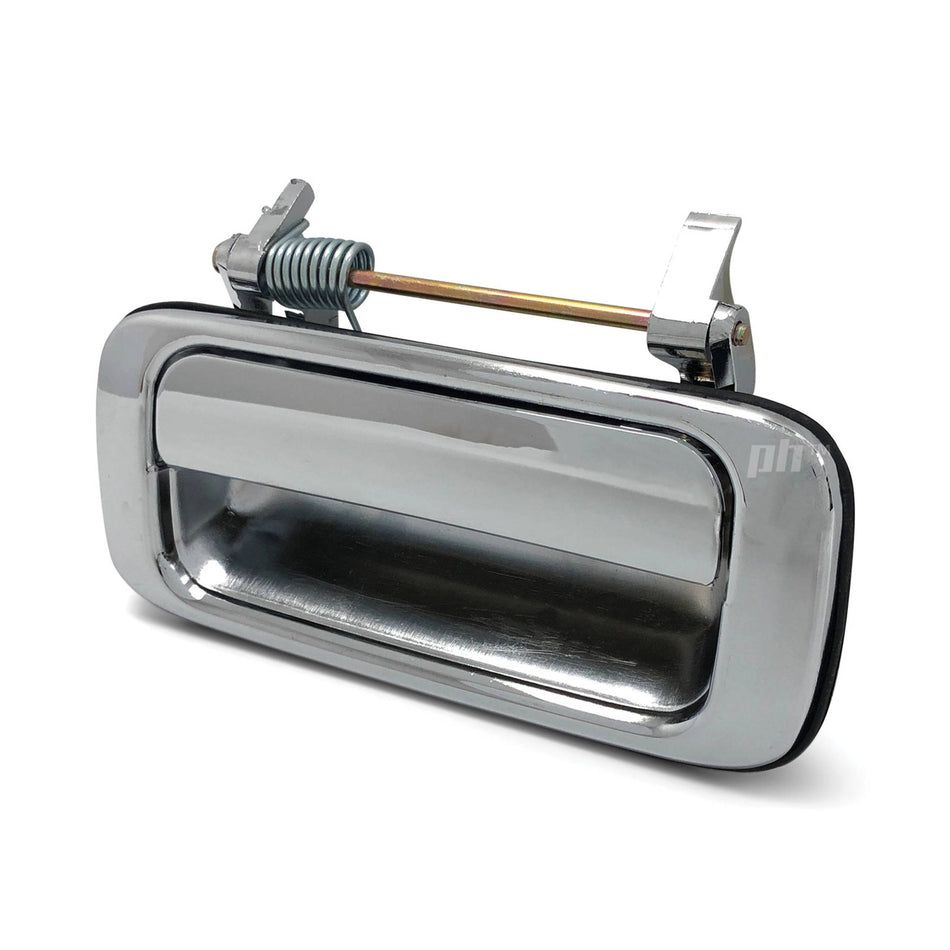 Outer Door Handle LEFT Rear Chrome Fits Toyota Landcruiser 80 Series