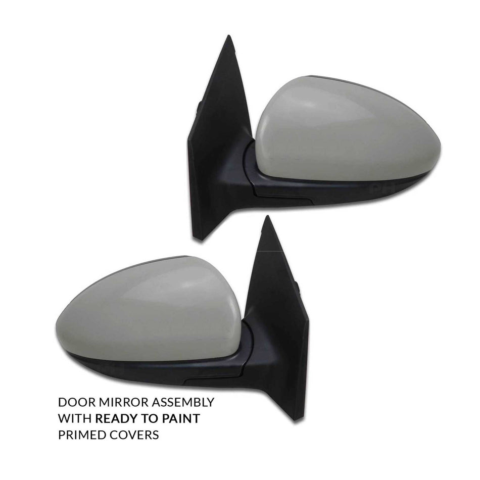 Door Mirrors PAIR Electric With Covers fits Holden Cruze JG JH 2009-2014