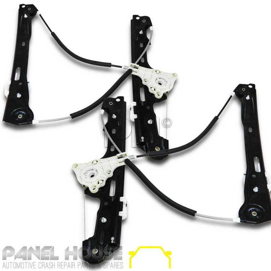 Window Regulator PAIR LH+RH Front NEW fits BMW E87 Hatch 04-10 1 Series 118i 120i 130i