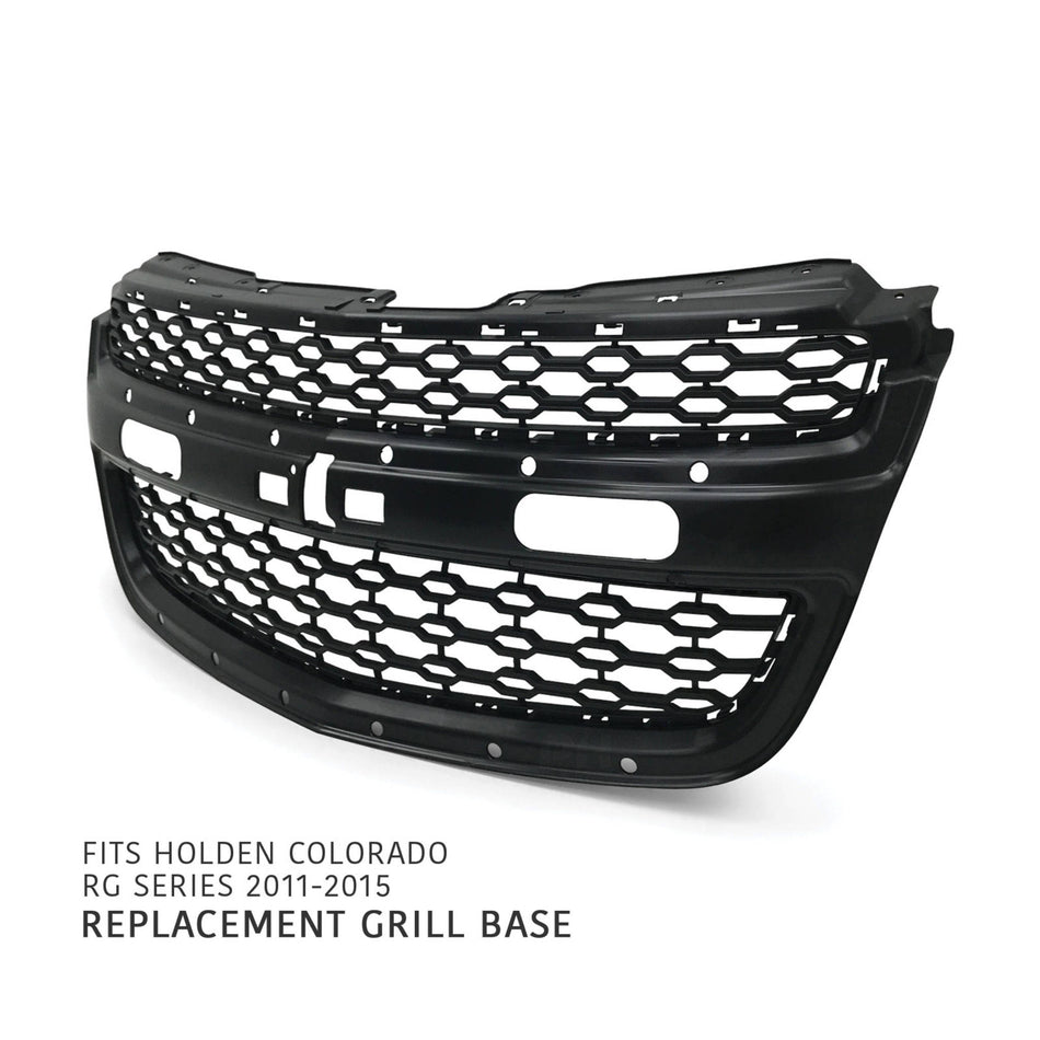 Grill Base BLACK Fits Holden RG Colorado 2012 - 2016