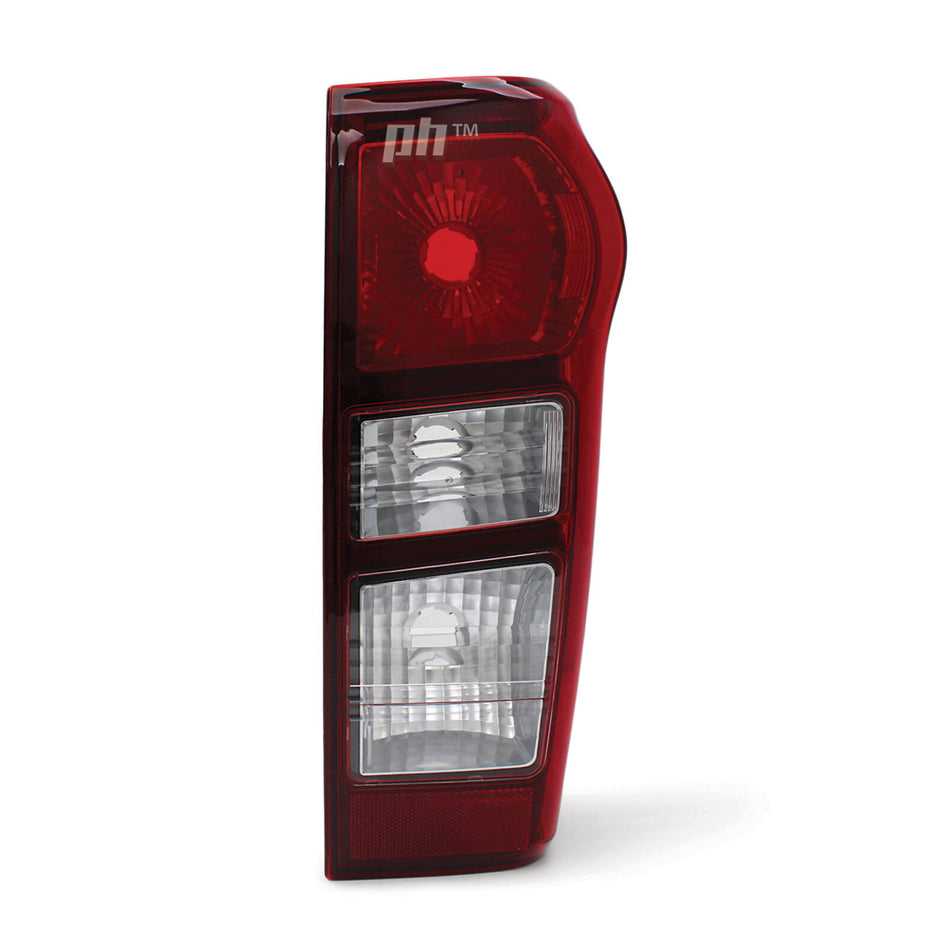 Tail Lights PAIR Tinted Bulb Type fits Isuzu DMAX 2014 - 2020 SX EX