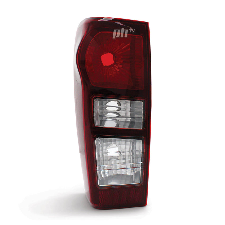 Tail Lights PAIR Tinted Bulb Type fits Isuzu DMAX 2014 - 2020 SX EX