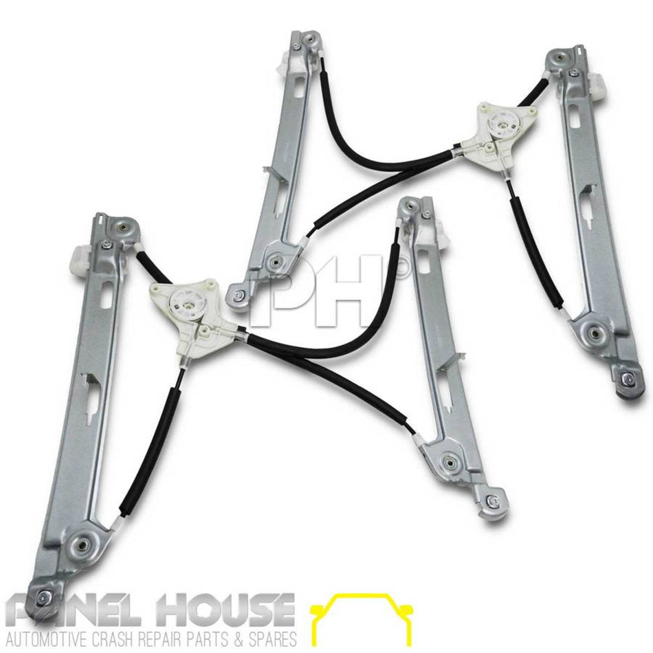 Window Regulator Replacement PAIR Front fits Jeep Patriot MK 07-14