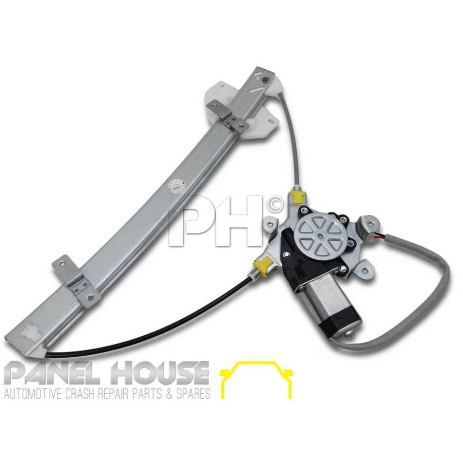 Window Regulator & Motor Front LEFT fits Mitsubishi LANCER CC Sedan Wagon 92-96