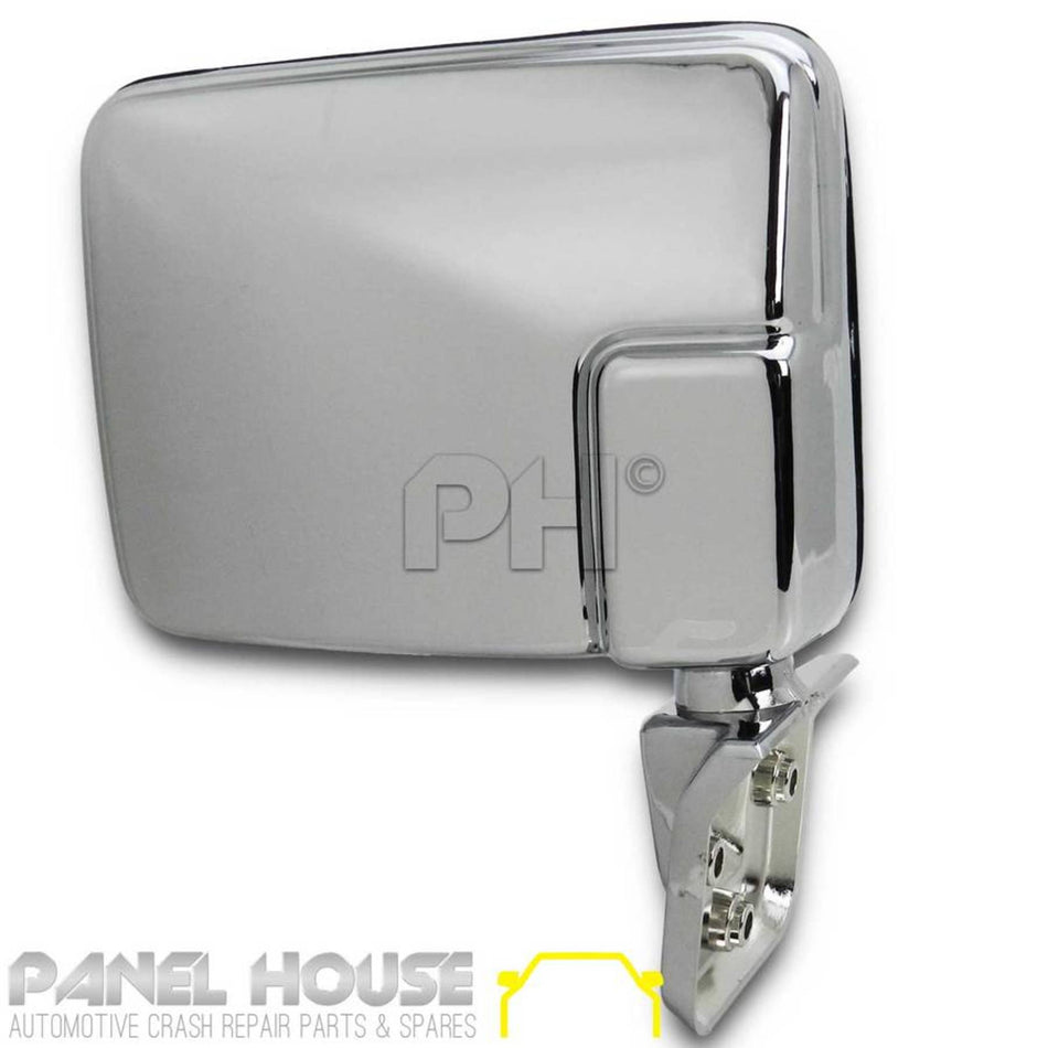 Door Mirror RIGHT CHROME Skin Mount Type fits Mitsubishi Triton 86-96 ME-MJ