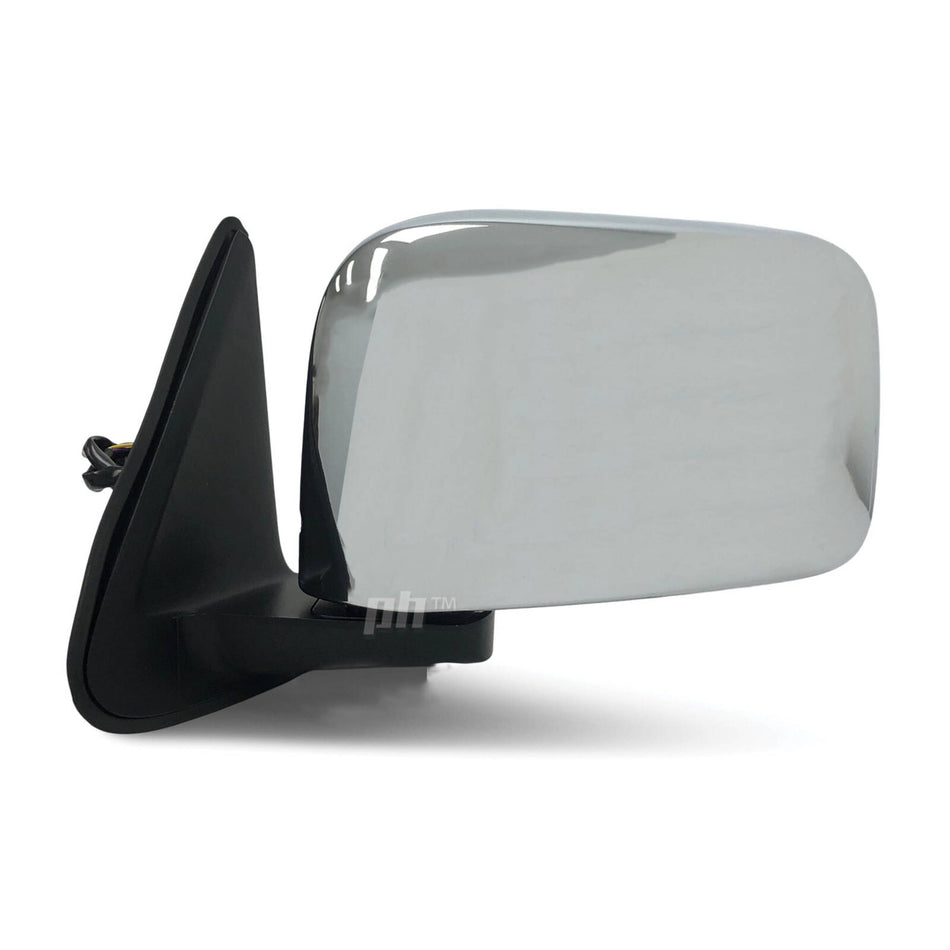 Door Mirror LEFT Chrome Electric Fits Nissan Patrol GU Wagon 1997 - 2004
