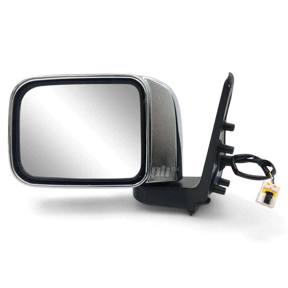 Door Mirror LEFT Chrome Electric Fits Nissan Patrol GU Wagon 1997 - 2004
