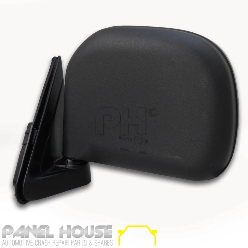 Door Mirrors PAIR Black Manual Fits Toyota Hiace 89-05 100 Series RH+LH