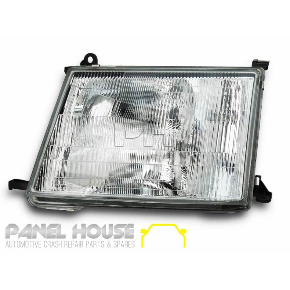 Headlight LEFT Glass ADR Fits Toyota Landcruiser 100 Series 1998 - 2005