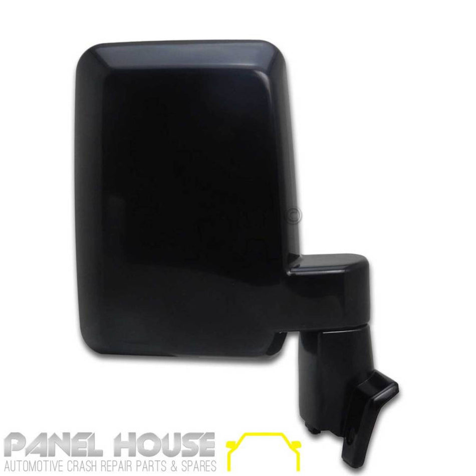 Door Mirrors Black PAIR Fits Toyota Landcruiser 75 76 79 Series Ute Troopy 85-20