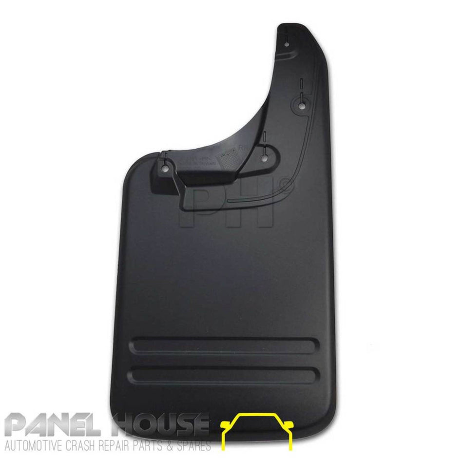 MudFlap RIGHT Rear Plastic 58cm long Fits Toyota Hilux Ute 05-14 4WD SR5