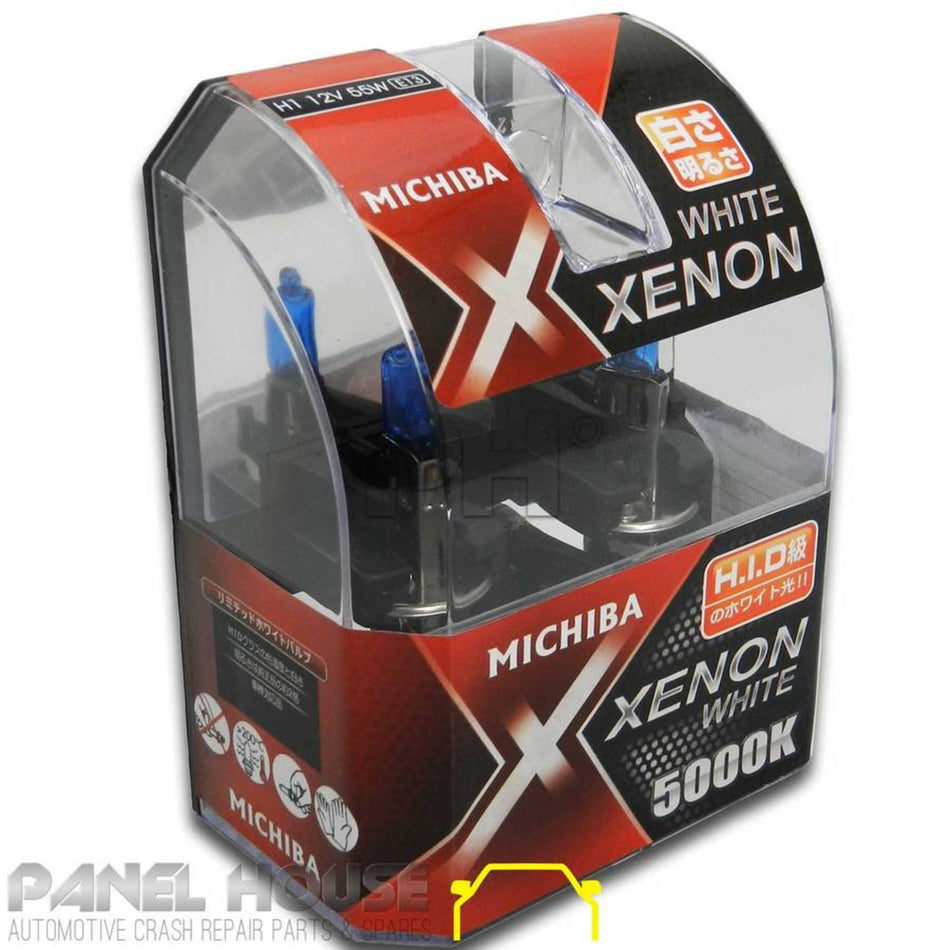 5000K Super White H1 Halogen Car Head Light Bulbs Super White