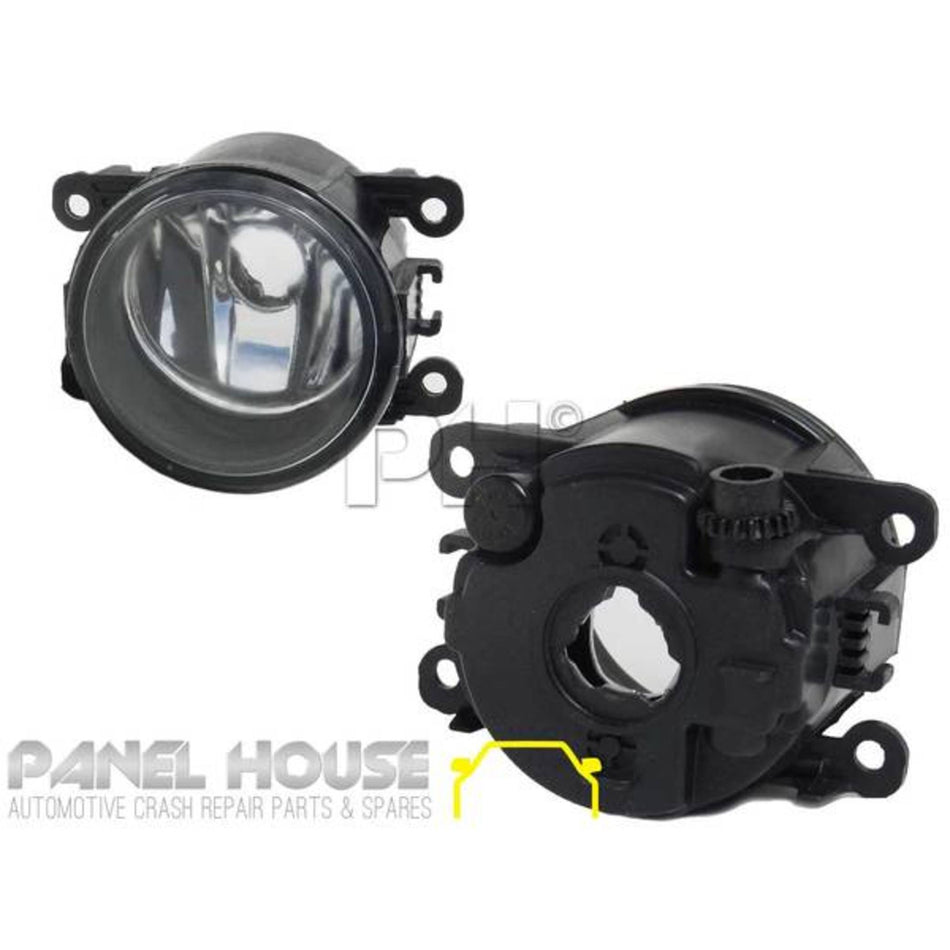 Fog Lights PAIR fits Mitsubishi Pajero NS NT 06-11