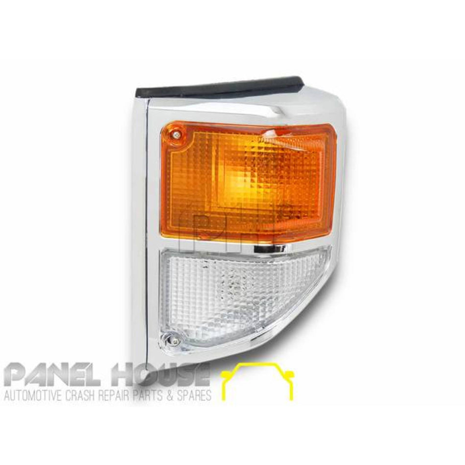 Corner Indicator Light LEFT Chrome Fits Landcruiser 78 79 series 1999 - 2007