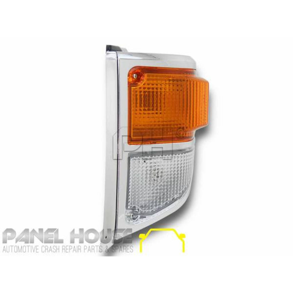 Corner Indicator Light LEFT Chrome Fits Landcruiser 78 79 series 1999 - 2007