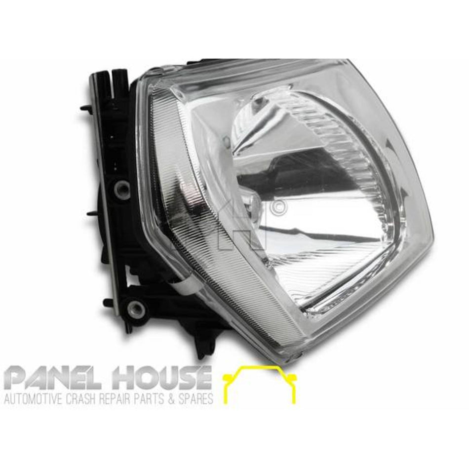 Headlight RIGHT fits Nissan Patrol GU Series 2 Wagon & Ute '98-'07