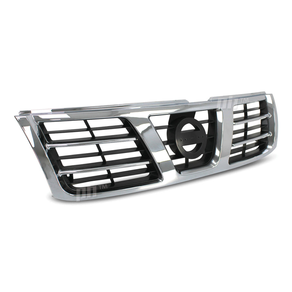 Grill Chrome & Black fits Nissan Patrol GU Series 3 Wagon 2001 - 2004