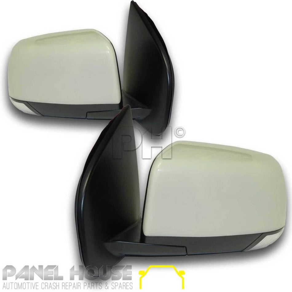 Door Mirrors PAIR With Indicator fits Isuzu DMAX 2012 - 2020
